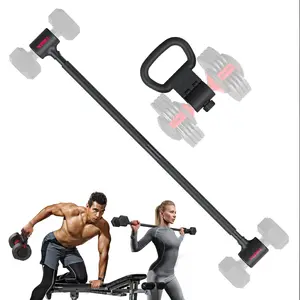 FitRx X-Bell System, Dumbbells to Kettlebell and 36in Barbell Converter, Barbell, Macebell and Kettlebell Conversion Kit