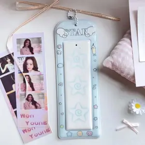 Original Angel Clover Bow Cartoon Life Four Grid Card Set Love Bean Little Card Set Star chasing Storage Card Set