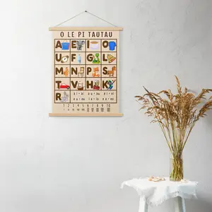 O Le Pi Tautau - 18" x 24"  Poster + wooden hanger
