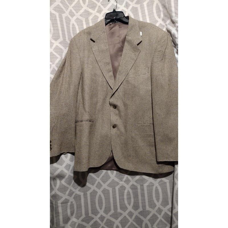 Men Tan blazer Size 42R