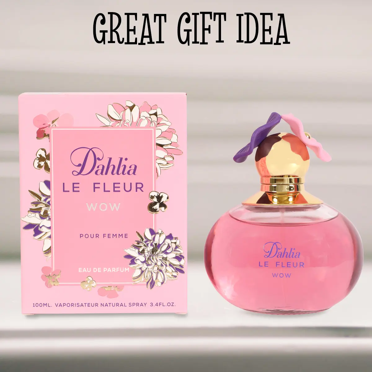 IK031 ヴォワル ドゥ パルファン パフューム ド ウォーター Dahlia Le Fleur Wow Spray Perfume Eau de Parfum for Women 100ml