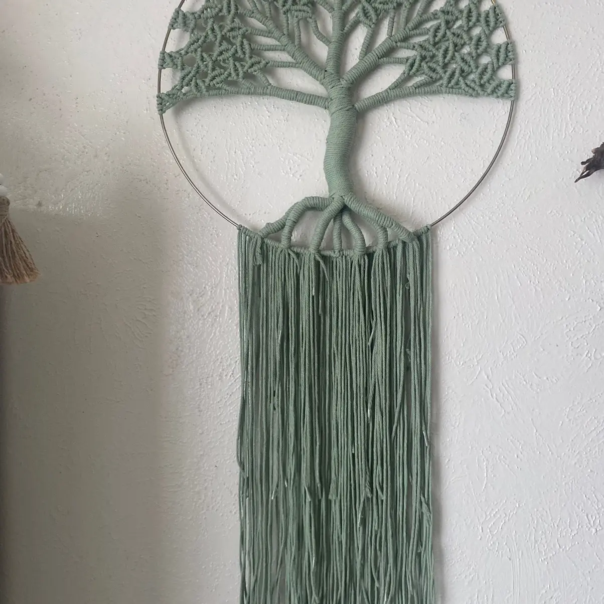 Árbol de la vida macramé