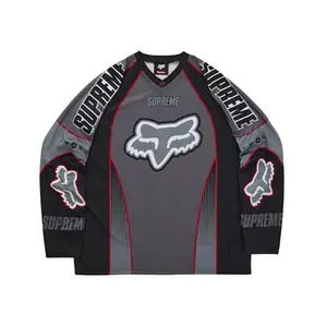 Supreme Men's Fox Racing DMX Jersey Black, from StockX
