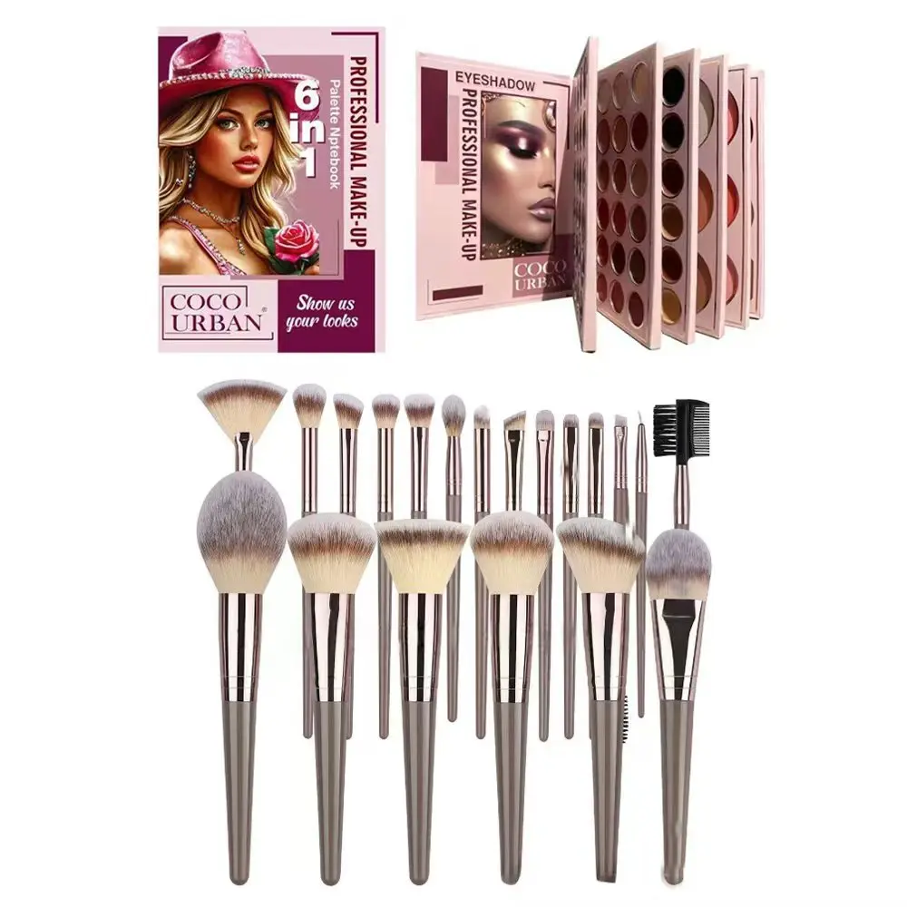 20PCS Makeup Set + Eyeshadow Palette B