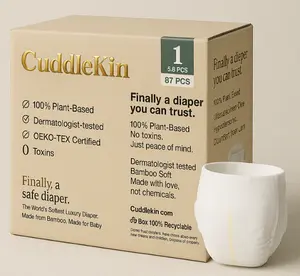 Cuddle-Kin Bamboo Diapers - Guaranteed Rash & Leak Free