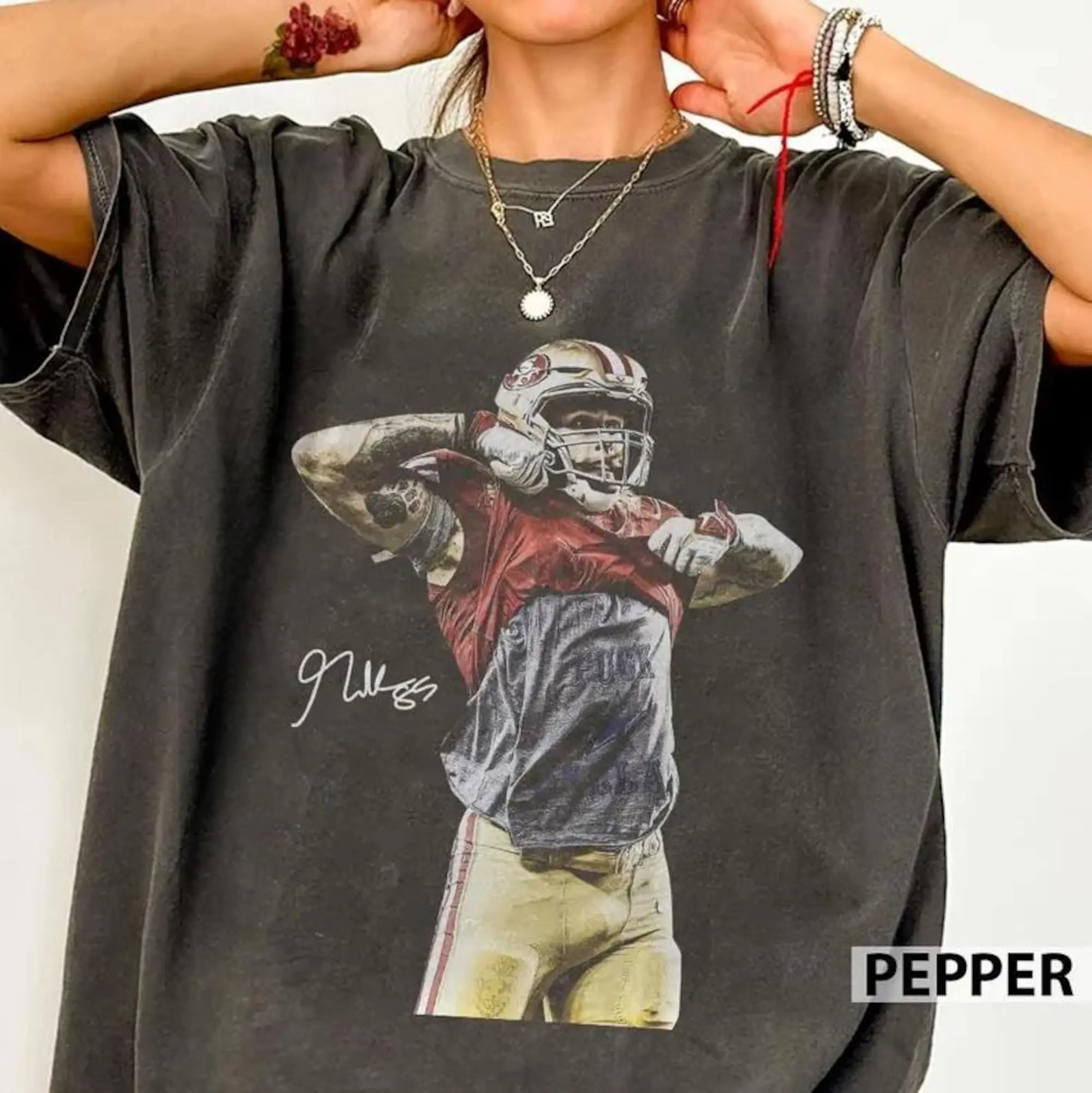 George Kittle Football Comfort Colors Shirt, Vintage  49ers Shirt, George Kittle Funny Face Graphic Shirt, Gift For Fans