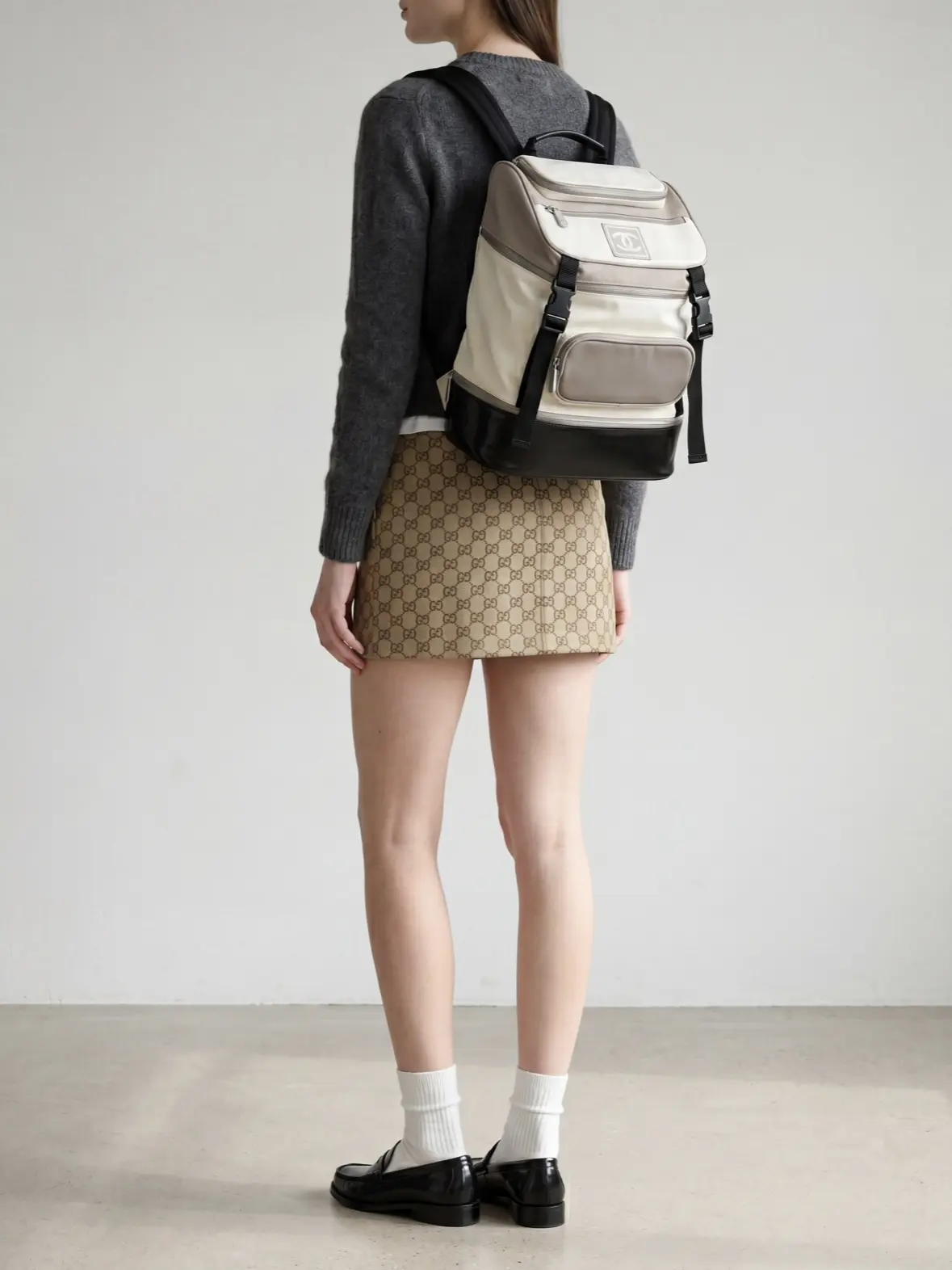 Pre-owned CHANEL Nylon Backpacks Sport Line Backpack