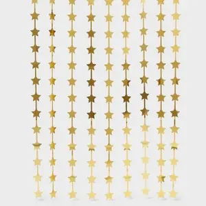 9ct Star Backdrop Party Decoration Gold - Spritz™