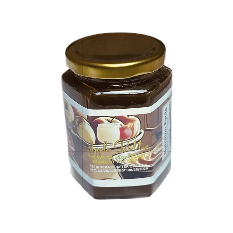 Triple Apple Butter Treat - Authentic Apple Experience with Granny Smith Fuji & McIntosh Apples - Versatile Delight for Snacks or Treats - Natural Flavor US