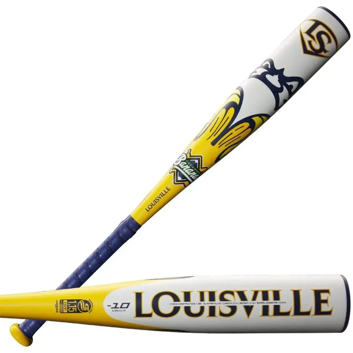 Louisville Slugger Savannah Bananas -10 JBB Big Barrel Baseball Bat WBL4006010