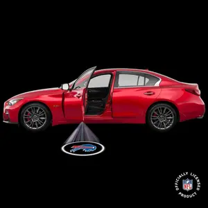 212 MAIN NFL Buffalo Bills Team Pride LED Car Door Light, Led Car Lights, Adhesive Mount