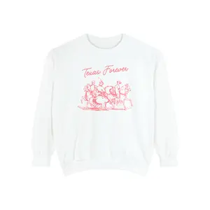 Texas Forever Sweatshirt, Aesthetic Sweatshirt Cowboy Logo, Comfort Colors Sweatshirt, Cowboy Vintage Sweatshirt, Cowboys Sweatshirt, Retro