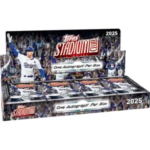 2025 TOPPS STADIUM CLUB BASEBALL HOBBY BOX