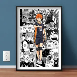 Haikyuu!! Premium Anime Poster Manga Poster Anime Gifts, Anime Wall Art for Kids Room, Decor Wall Collage, Gifts, Anime Poster Print