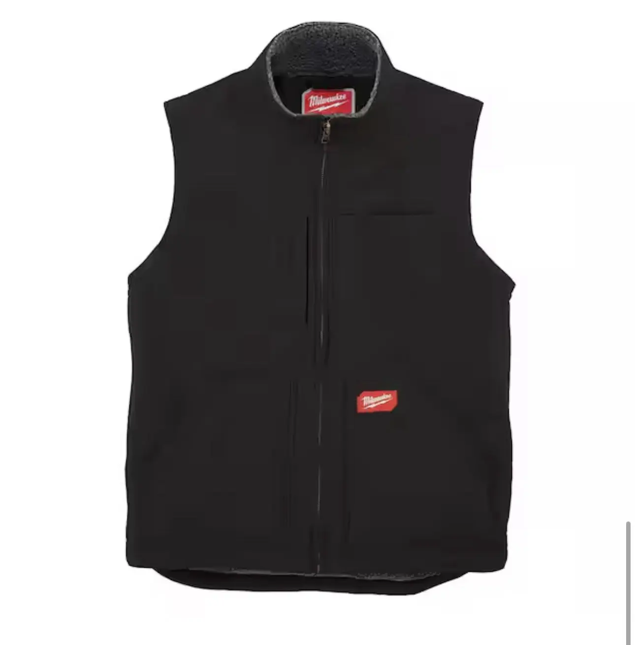 Milwaukee 801B-2X Milwaukee Tool HEAVY DUTY SHERPA-LINED VEST - BLACK 2X
