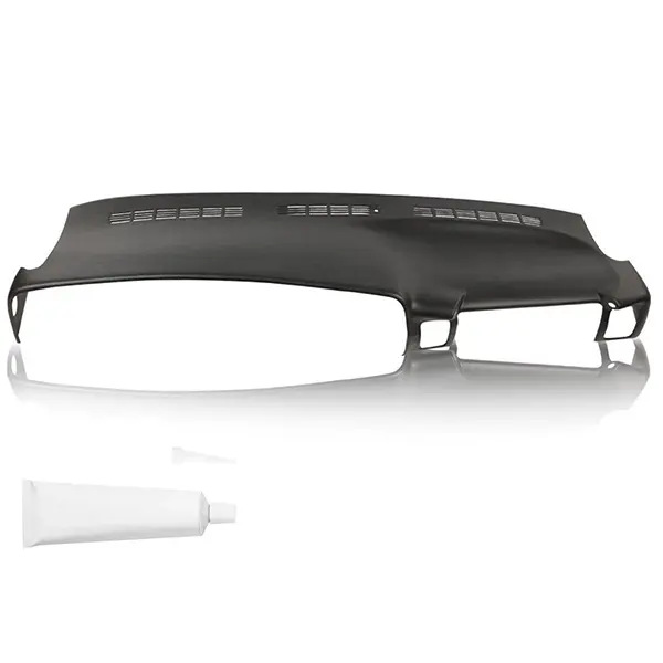 Black Molded Dashboard Cover Overlay Cap Replacement for 1999–2006 Chevy Silverado & 2003–2006 GMC Sierra, Dash Board Cover