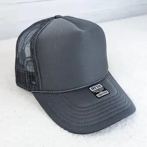 Grey Foam Trucker Hat