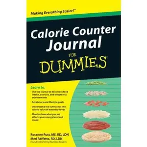 USED-Calorie Counter Journal for Dummies by Rust (Spiral-bound)