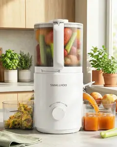 3-in-1 Masticating Juicer Machine, 7-inch Wide Feed Chute Cold Press Juicer, Whole Fruit & Vegetable Juicing, Sorbet & Nut Milk Maker, Easy to Clean, 120oz Large Capacity