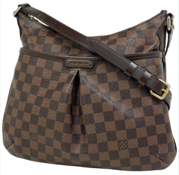Pre-owned Louis Vuitton PVC Shoulder Bags Bloomsbury Shoulder Bag GM Brown Canvas 4000032949236
