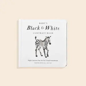 Baby's Black and White Contrast Book: beautiful fine art that is specially designed for a baby’s visual development by Tabitha Paige