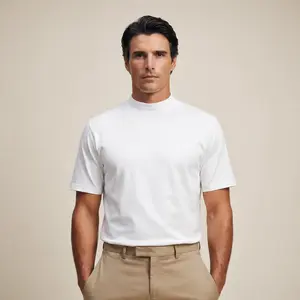Cumulus Mockneck T-Shirt - White