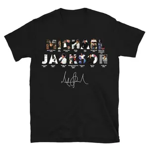 Michael Jackson Era T-Shirt, M J Homage Retro Unisex Shirt A2