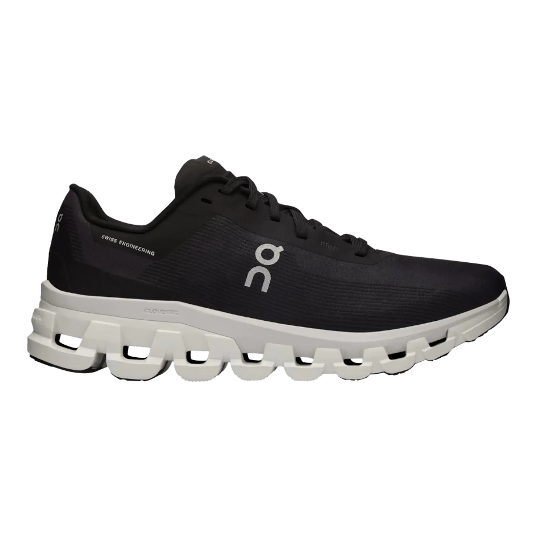 ON Cloudflow 4 Sneaker in Black White | Women's ON Cloudflow 4 Sneaker in Black White | Women's