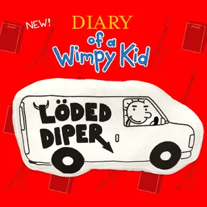 Diary of a Wimpy Kid Löded Diper Van Plush
