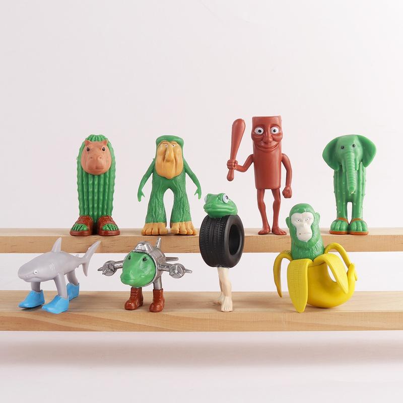 2026 Viral 8-PCS Italian Brainrot Figurines Set – Funny Meme Desk Decor & Stress Relief Toys, Valentine’s Day Gift Pack for Kids Gift Exchange, Party Favors, Non-Toxic Safe Material