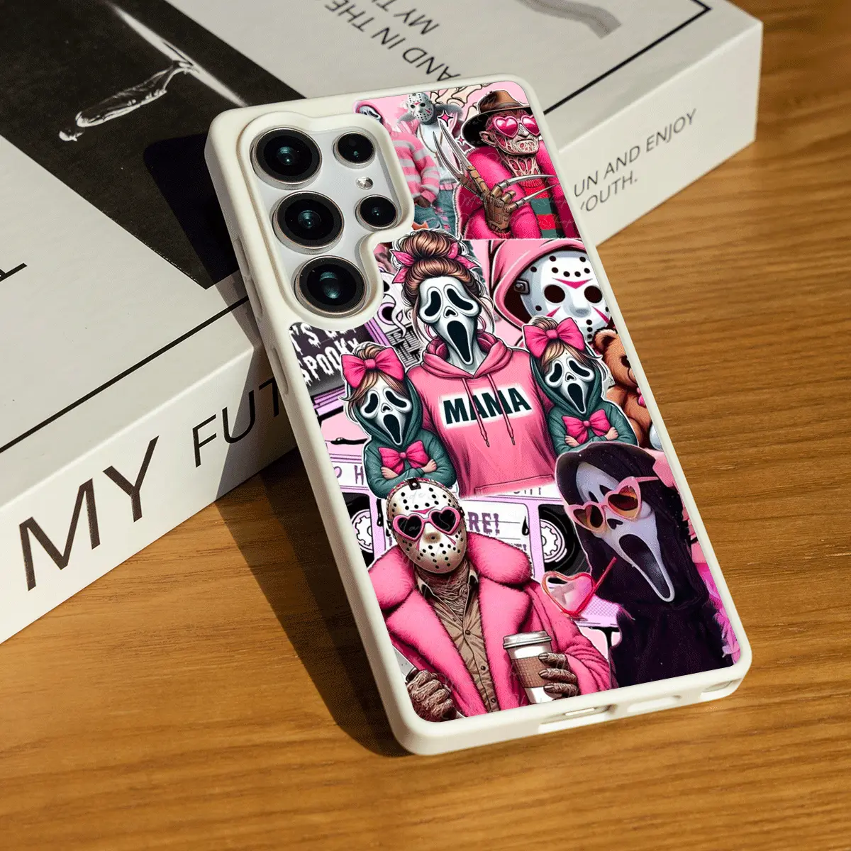 Scream Maniacs for SAMSUNG S22/S23/24/25/ULTRA/PLUS  Matte Magnetic Phone Case Simple and versatile Wear-resistant and anti-scratch Acrylic Wireless, Accessories, Smartphone