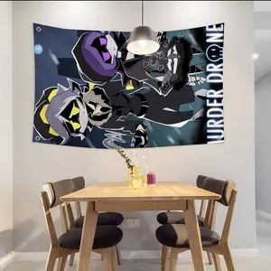 M-Murder Drones Flags Custom Camping Outdoor Garden room Bedroom Decor Party Backdrops Wall Art Family Gifts