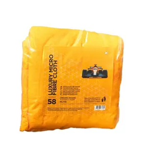 McLaren Luxury Microfiber Towel RL758 - Premium Quality 16x16 Inch Microfiber Polishing Cloth for Delicate Finishes