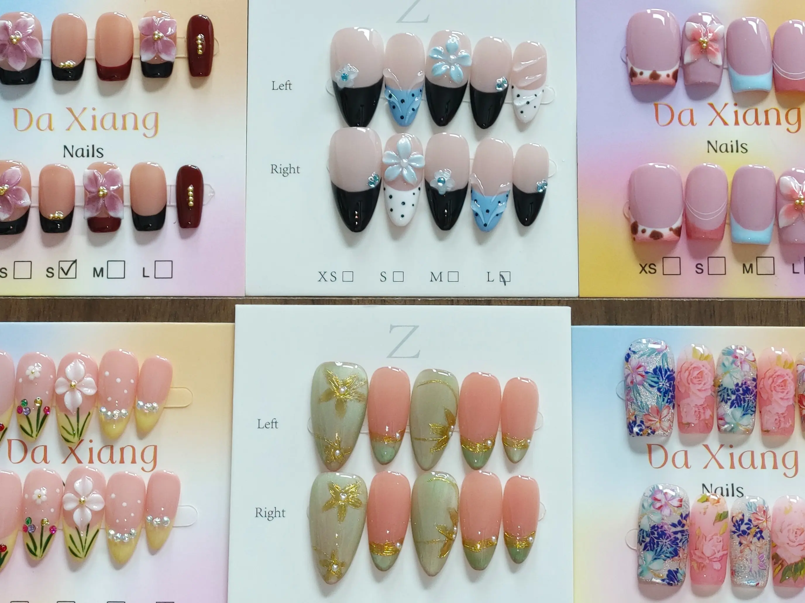 Canvy(8161)gc.Press On Nails Mystery Box | 15 Sets Reusable Fake Nails, $30 with FREE SHIPPING
