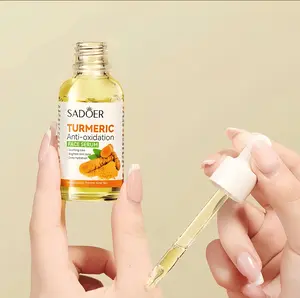 Turmeric Hydrating Antioxidant Serum, Moisturizing and Oil-control Face Serum, Lightweight Facial Skincare for Daily Use