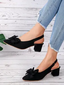 Women's Pointed Toe High Heel Hollow Out Sandals, New Summer Fashion Thin Heel Versatile Single Shoes, Stylish and Elegant, Block Heel Sandals, Party Footwear