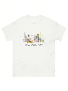 100% Cotton Funny T Shirts New York City Shirt, New York Lovers Shirt