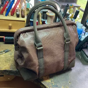 Doctor bag - snake print