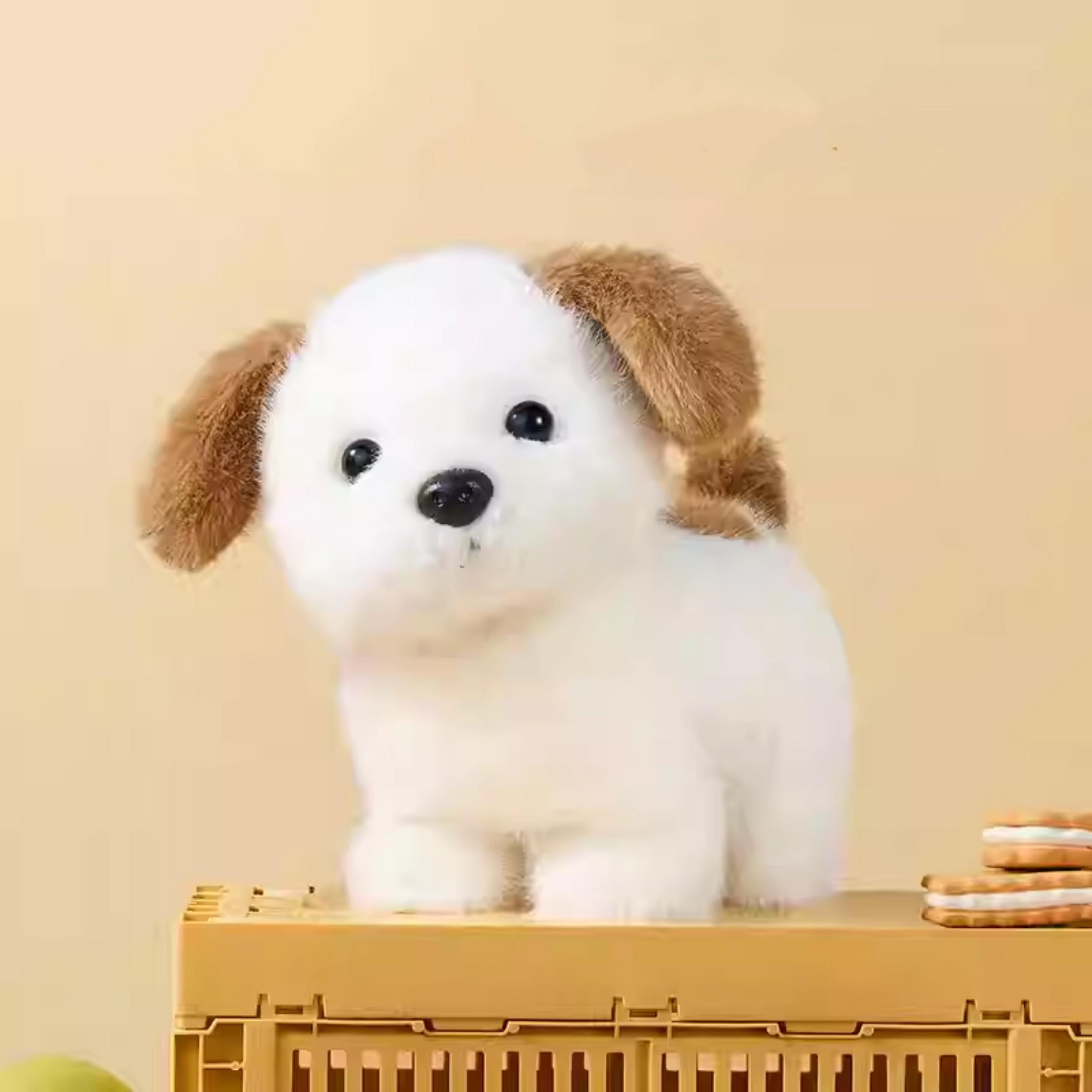 MINISO Sassy Puppy Plush Toy, Super Soft and Skin-Friendly, Cute Stuffed Animal with Attitude, Perfect Cuddle Buddy for Kids and Adults,Holiday Gift Birthday Gift Children's Day Gift(1pc)