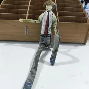 Anime Death Note Yagami Light Cosplay Plush Stuffed Abstract Funny Twistable Figure Doll Room Decoration Halloween Party Props