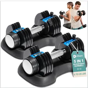 Adjustable dumbbells