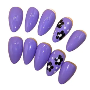 Kids Gel Press-On Nails - Pick Your Color - Easy Apply & Remove - Perfect for Kids