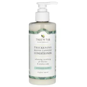 Tree To Tub Thickening Biotin Caffeine Conditioner, 8.5 fl oz (250 ml)