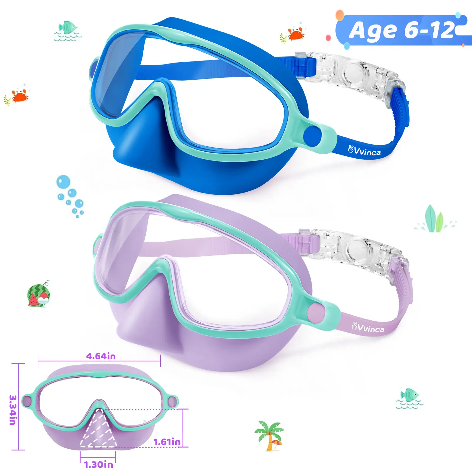 02-blue& Purple（bigger/for kids 6-12)