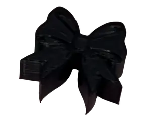 Black Bow 3D Topper