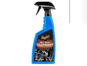 Meguiar’s Hot Rims Aluminum Wheel Cleaner - Car Wheel Cleaner Formulated for Aluminum Wheels and Sensitive Finishes - Excellent Brake Dust Remover Dissolving Dirt, Brake Dust, and Grime, 24 Oz