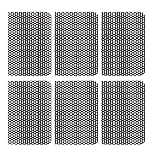 3PCS Fish tank accessories Thickened fish tank bottom filter plate Baffle plate Separation plate Bottom bottom plate 3.5*5.3cm Filter