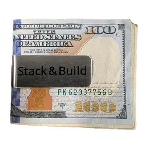 "Stack & Build" Stainless Steel Money Clip