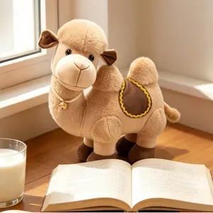 Camel Plush Toy Mini Companion, Ready for Adventure, Suitable for Kids, Adults, and Family, Unisex, No Battery Required