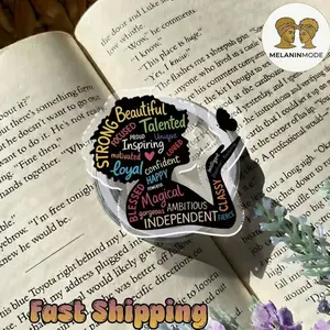 Black Girl Magic Phone Grip, Melanin Affirmation Pop Grip, Strong Beautiful Black Woman Phone Holder, Afro Queen Gift, Black People Gift